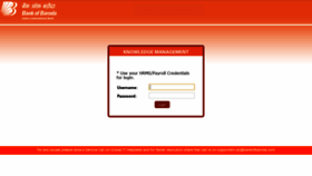What Intranet.bankofbaroda.co.in website looked like in 2020 (4 years ago)
