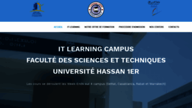 What Itlearning-campus.org website looked like in 2020 (4 years ago)