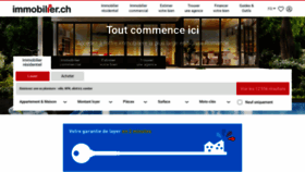 What Immobilier.ch website looked like in 2020 (4 years ago)