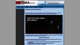 What Ica-ups.com website looked like in 2020 (4 years ago)