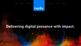 What Ingelby.com website looked like in 2020 (4 years ago)