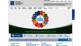 What Iec.ch website looked like in 2020 (4 years ago)