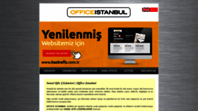 What Istanbulsanalofis.com website looked like in 2020 (4 years ago)