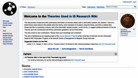 What Is.theorizeit.org website looked like in 2020 (4 years ago)