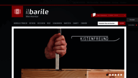 What Ilbarile.com website looked like in 2020 (4 years ago)