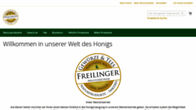 What Imkerei-freilinger.de website looked like in 2020 (4 years ago)