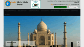What Indiaworldwidetravel.com website looked like in 2020 (5 years ago)