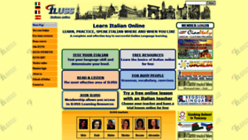 What Iluss.it website looked like in 2020 (4 years ago)