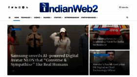 What Indianweb2.com website looked like in 2020 (4 years ago)