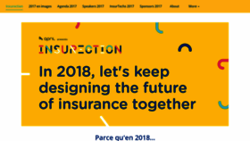 What Insurection.com website looked like in 2020 (4 years ago)