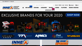 What Innexinc.com website looked like in 2020 (4 years ago)