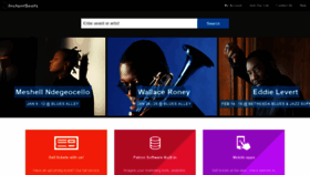 What Instantseats.com website looked like in 2020 (5 years ago)