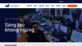 What Invietdung.com website looked like in 2020 (4 years ago)