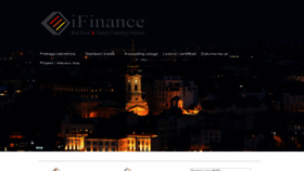 What Ifinance.rs website looked like in 2020 (4 years ago)