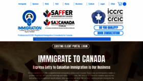 What Iclimmigration.com website looked like in 2020 (4 years ago)