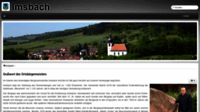 What Imsbach.eu website looked like in 2020 (4 years ago)