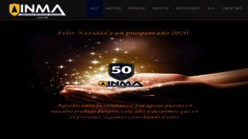 What Inma.com.co website looked like in 2020 (4 years ago)