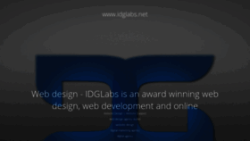 What Idglabs.net website looked like in 2020 (4 years ago)