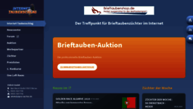 What Internet-taubenschlag.de website looked like in 2020 (4 years ago)