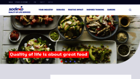 What In.sodexo.com website looked like in 2020 (4 years ago)