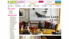 What Insidefabric.com website looked like in 2020 (4 years ago)