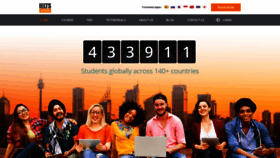 What Ieltsonline.com.au website looked like in 2020 (4 years ago)