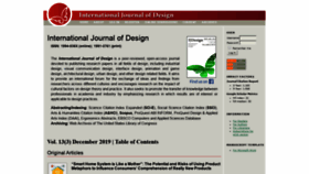 What Ijdesign.org website looked like in 2020 (4 years ago)
