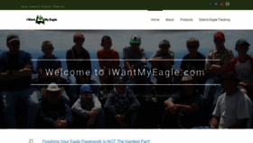 What Iwantmyeagle.com website looked like in 2020 (4 years ago)