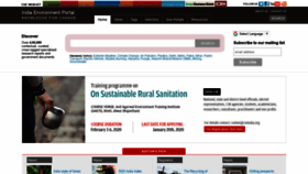 What Indiaenvironmentportal.org.in website looked like in 2020 (4 years ago)