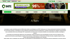 What Institucional.satc.edu.br website looked like in 2020 (4 years ago)