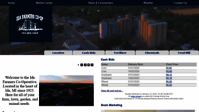 What Idafarmers.com website looked like in 2020 (4 years ago)
