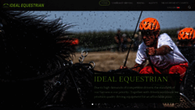 What Idealequestrian.com website looked like in 2020 (4 years ago)