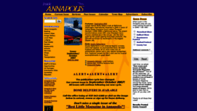 What Insideannapolis.com website looked like in 2020 (4 years ago)