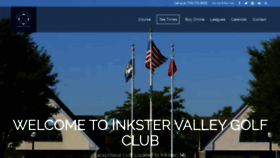 What Inkstervalleygolf.com website looked like in 2020 (4 years ago)