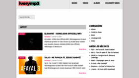 What Ivorymp3.com website looked like in 2020 (4 years ago)