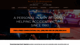 What Injuryaccidenthotline.com website looked like in 2020 (4 years ago)