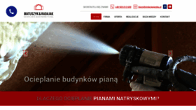 What Izolacjapianka.pl website looked like in 2020 (4 years ago)