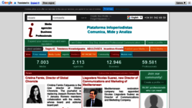 What Infojournalists.info website looked like in 2020 (4 years ago)
