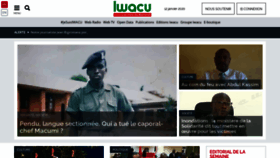 What Iwacu-burundi.org website looked like in 2020 (4 years ago)