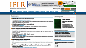 What Iflr.com website looked like in 2020 (4 years ago)