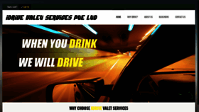 What Idrivevalet.com.sg website looked like in 2020 (4 years ago)