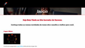 What Inovadordesucesso.com.br website looked like in 2020 (4 years ago)