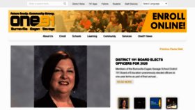 What Isd191.org website looked like in 2020 (4 years ago)