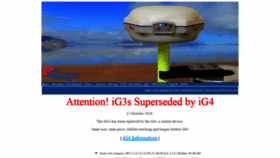 What Ig3s.com website looked like in 2020 (4 years ago)