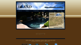What Islandpoolsandspas.com website looked like in 2020 (4 years ago)