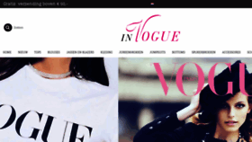 What Invogue.nl website looked like in 2020 (4 years ago)