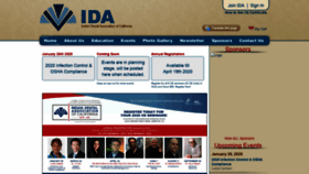 What Idacalifornia.org website looked like in 2020 (4 years ago)