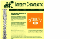 What Integritychiropractic.us website looked like in 2020 (4 years ago)
