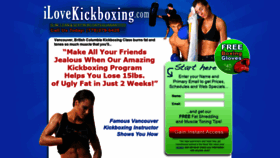 What Ilovekickboxing-vancouver.com website looked like in 2020 (4 years ago)