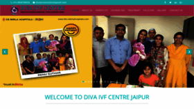 What Ivfcentrejaipur.com website looked like in 2020 (4 years ago)